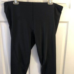 Asics Women’s Running 3/4 Capri Black Active Cycling, Running Pants Size 2XL
